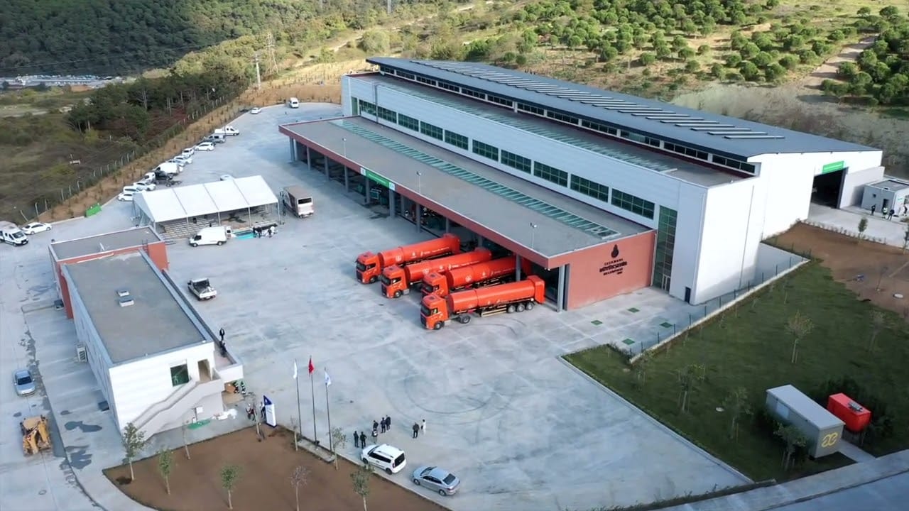 Tesis dış alanı ve lojistik sahası